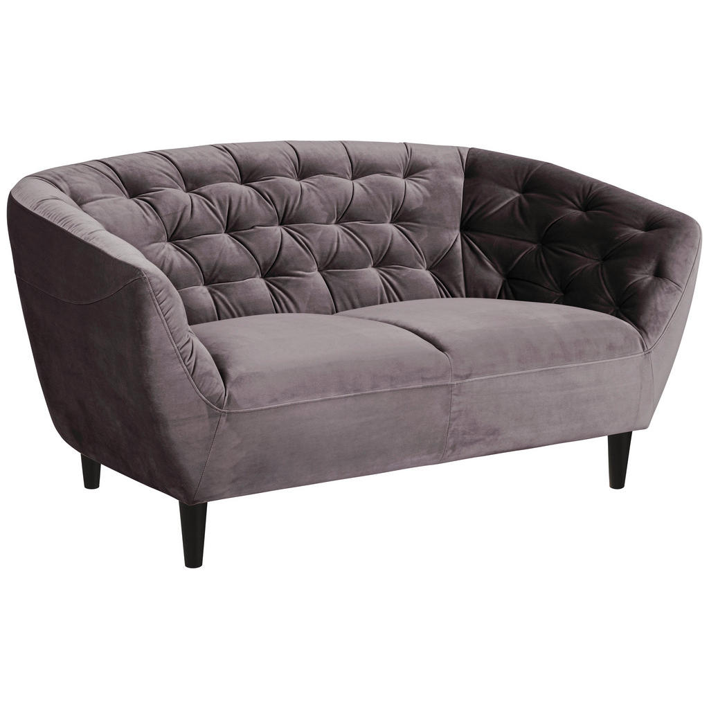 Ambia Home POHOVKA CHESTERFIELD, textil, tmavě šedá