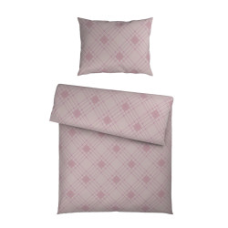 Ambia Home POVLEČENÍ satén růžová 140/200 cm