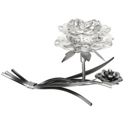 Ambia Home SVÍCEN NA ČAJOVOU SVÍČKU kov, sklo