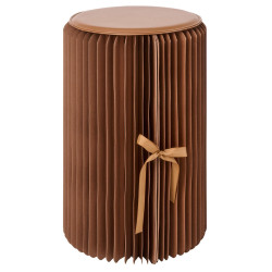 Ambia Home TABURET, plast, papír, kompozitní dřevo, 32/50 cm