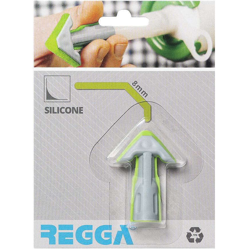 Aplikační špička na silikon Regga zalená 8 mm oblá
