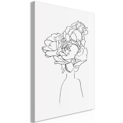 artgeist MALBA NA PLÁTNĚ, lidé, 40/60/1,2 cm