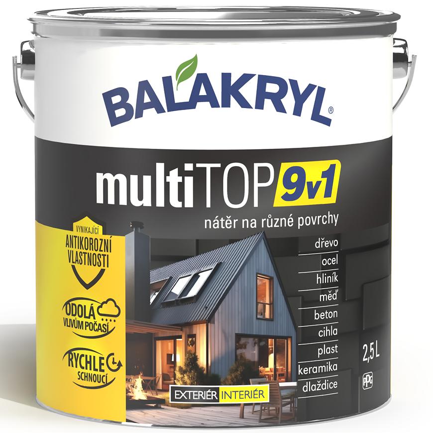 Balakryl Multitop 9V1 RAL7016 2,5l