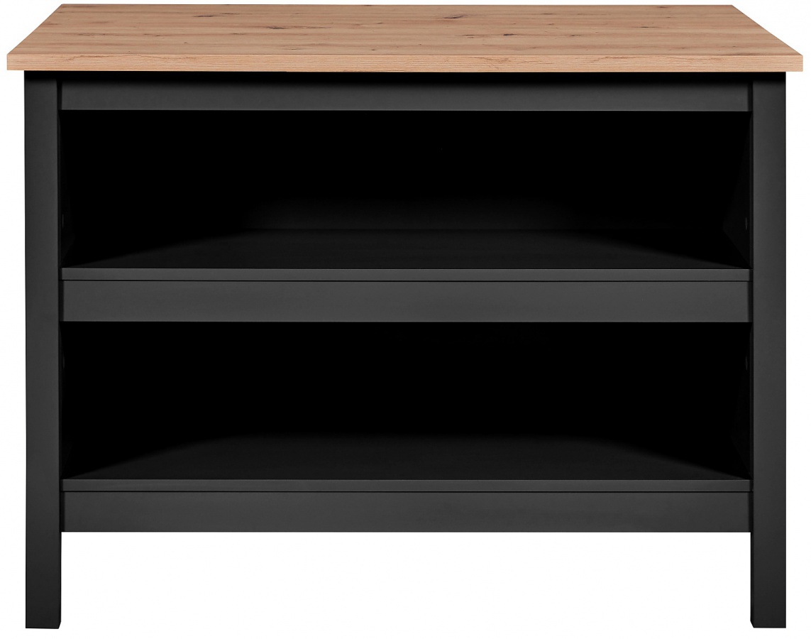 Barový pult silpa - černá/dub artisan