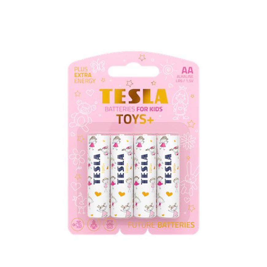 Baterie Tesla AA Toys Girl LR06 4 ks