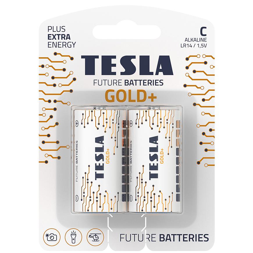 Baterie Tesla Gold+ C LR14 2 ks