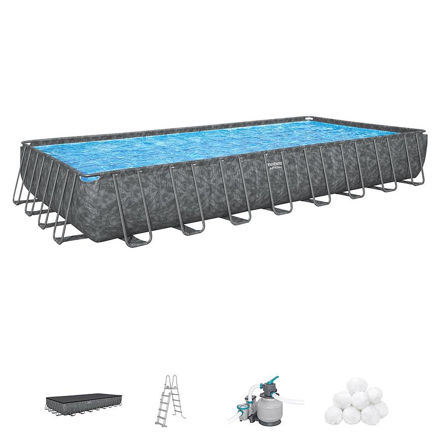 Bazen rámovy obdélníkový APX 9,56 x 4,88 x 1,32m 561KJ