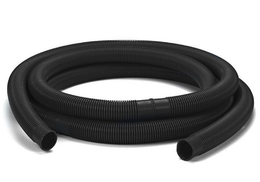 Bazénová hadice ø 32 mm v metráži 1 m černá