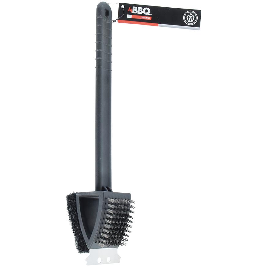 BBQ Kartáč na čištění grilů  3V1