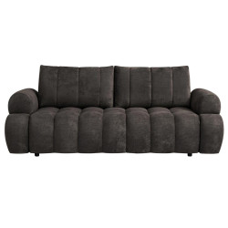 Beautysofa ROZKLÁDACÍ POHOVKA Mavi, 3místná s funkcí spaní, ložná plocha 195x145 cm, hnědá