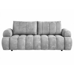 Beautysofa ROZKLÁDACÍ POHOVKA Mavi, 3místná s funkcí spaní, ložná plocha 195x145 cm, světle šedá