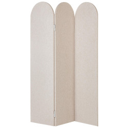 Beliani AKUSTICKÝ DĚLICÍ PANEL Béžový Slimmy