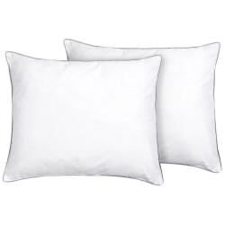 Beliani POLŠTÁŘ sada 2 ks Bílý 50/60 cm Pelister