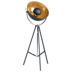 Beliani STOJACÍ LAMPA Thames 53/53/165 cm