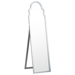 Beliani STOJACÍ ZRCADLO stříbrné 40/150 cm Chatillon