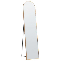 Beliani STOJACÍ ZRCADLO zlaté 36/150 cm Bagnolet