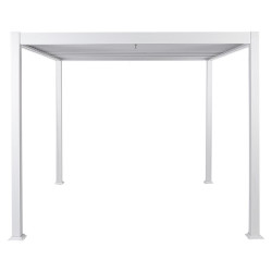 Beliani ZAHRADNÍ PERGOLA Bílá Forno II