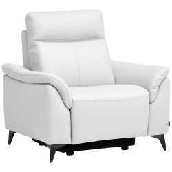 Belluti KŘESLO, kůže, bílá