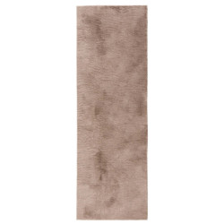 benuta UMĚLÉ kožíškové koberce Furry Taupe 70x200 cm