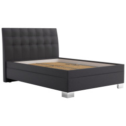 Blanar ČALOUNĚNÁ POSTEL, 140/200 cm, antracitová