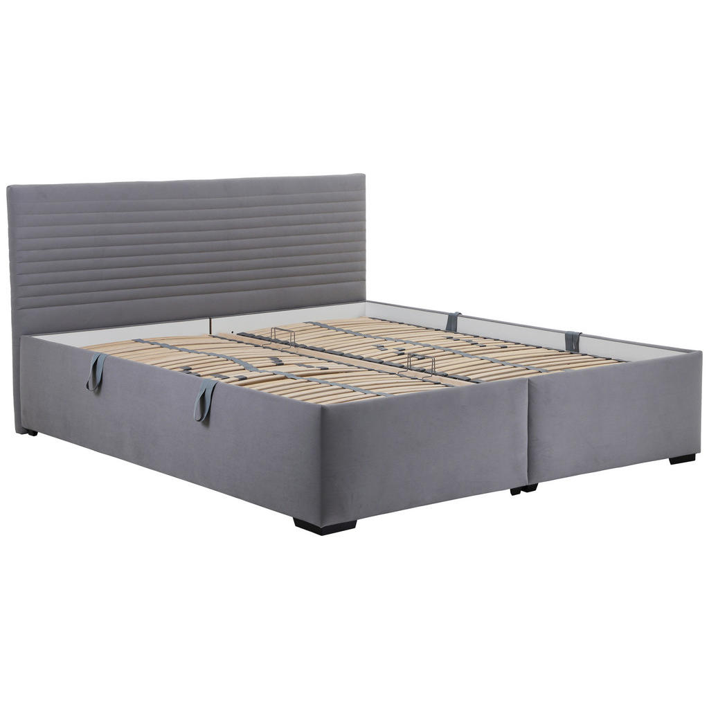 Blanar ČALOUNĚNÁ POSTEL, 180/200 cm, šedá