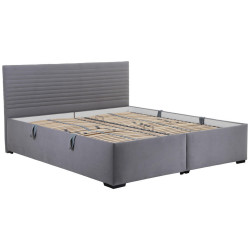Blanar ČALOUNĚNÁ POSTEL, 180/200 cm, šedá