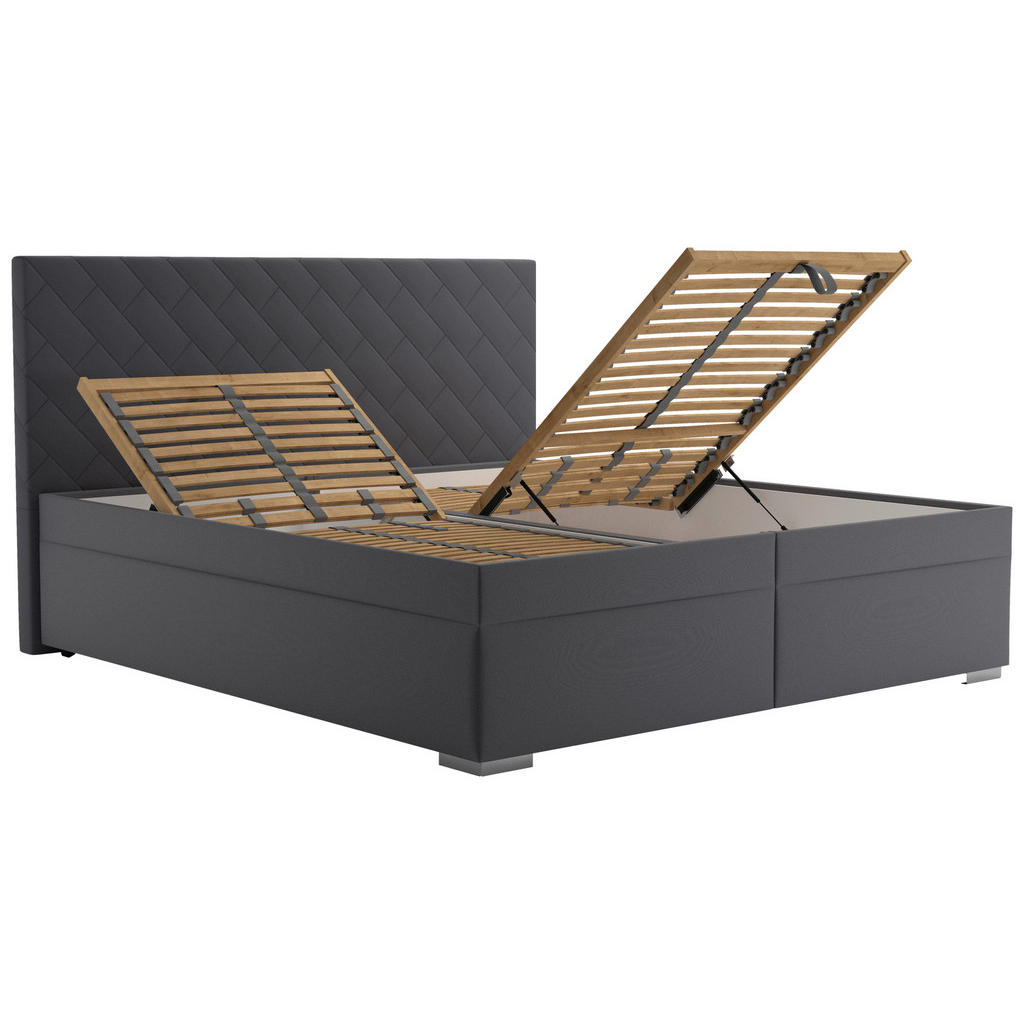 Blanar ČALOUNĚNÁ POSTEL, antracitová