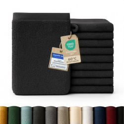 Blumtal ŽÍNKA sada 10 ks, 10x žínka 15/20 cm, černá