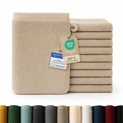Blumtal ŽÍNKA sada 10 ks, 10x žínka 15/20 cm, taupe