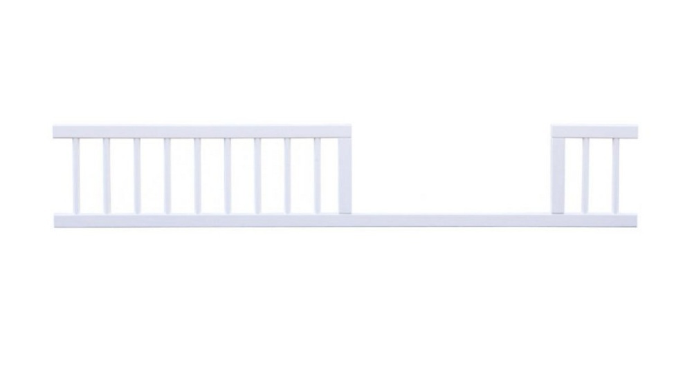 Bočnice k postýlce 140cm - bílá