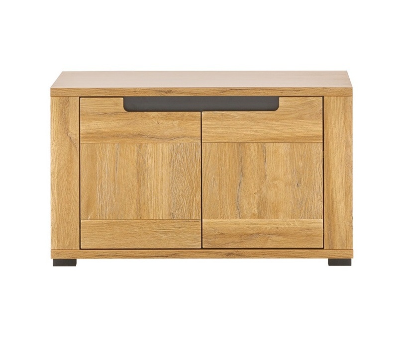 Botník memphis - dub granson/grafit