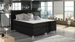 Boxspring Amadeo Rozměr: 140 x 200 cm, látka: Sawana 14, Varianta: S LED osvětlení