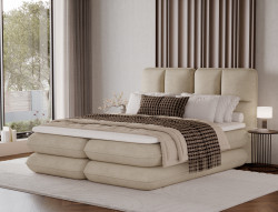 Boxspring Tonila Rozměry: 140 x 200 cm, látka: Aura 18