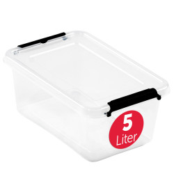 BOXXivo ÚLOŽNÝ box s víkem 5 l – sada 1 ks