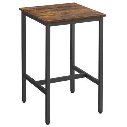 Boxxx BAROVÝ STŮL, hnědá, černá, 60/60/90 cm