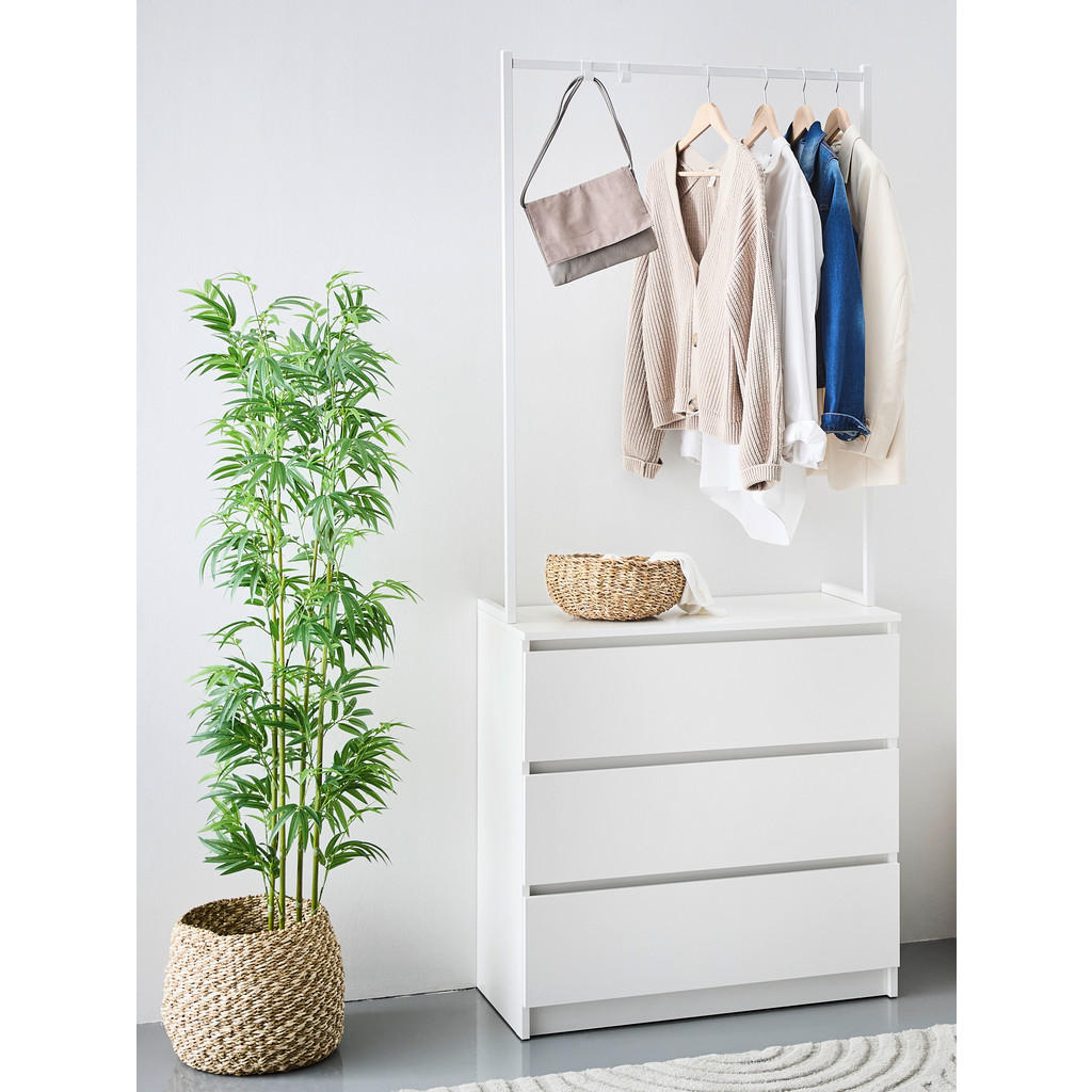 Boxxx KOMODA, bílá, 80/195/40 cm