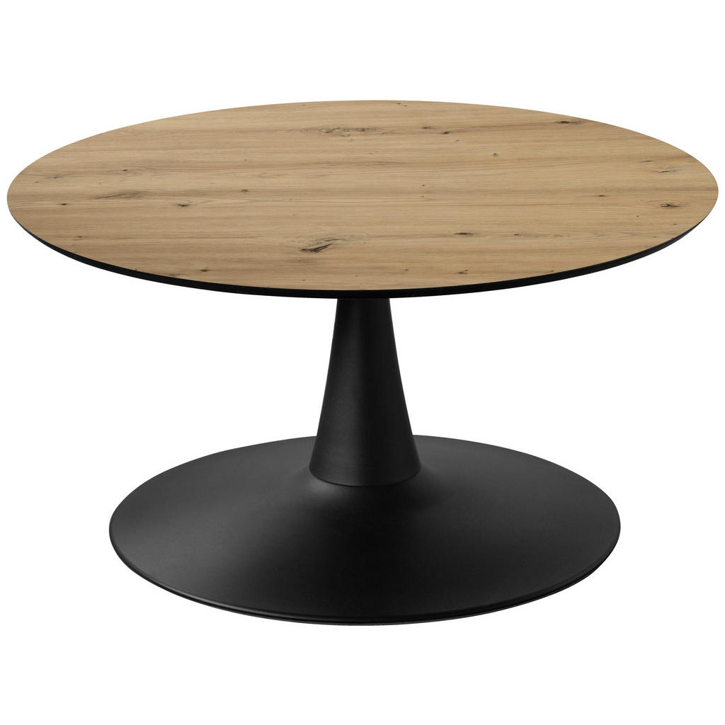 Boxxx KONFERENČNÍ STOLEK, černá, dub artisan, kov, kompozitní dřevo, 80/80/42 cm