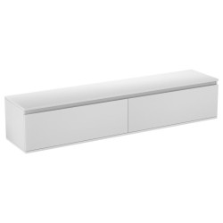 Boxxx NÍZKÁ KOMODA, bílá, 180/30/33 cm