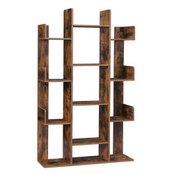 Boxxx REGÁL, hnědá, 86/140/25 cm