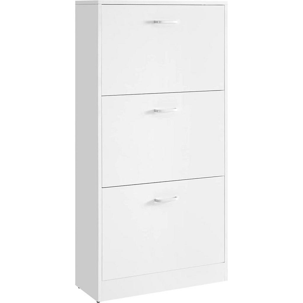 Boxxx REGÁL NA BOTY, bílá, 60/120/24 cm