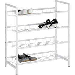 Boxxx REGÁL NA BOTY, bílá, 63/70/30 cm