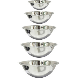 Boxxx SADA MISEK, kov, 5dílné