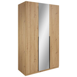 Boxxx ŠATNÍ SKŘÍŇ S OTOČNÝMI DVEŘMI, dub artisan, 134/211/55 cm