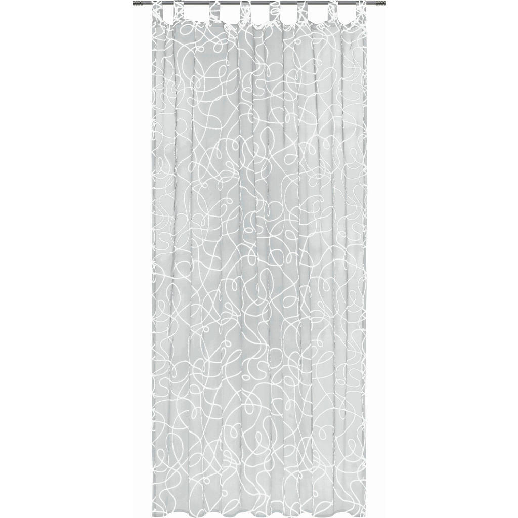 Boxxx ZÁVĚS S POUTKY, průhledné, 140/245 cm