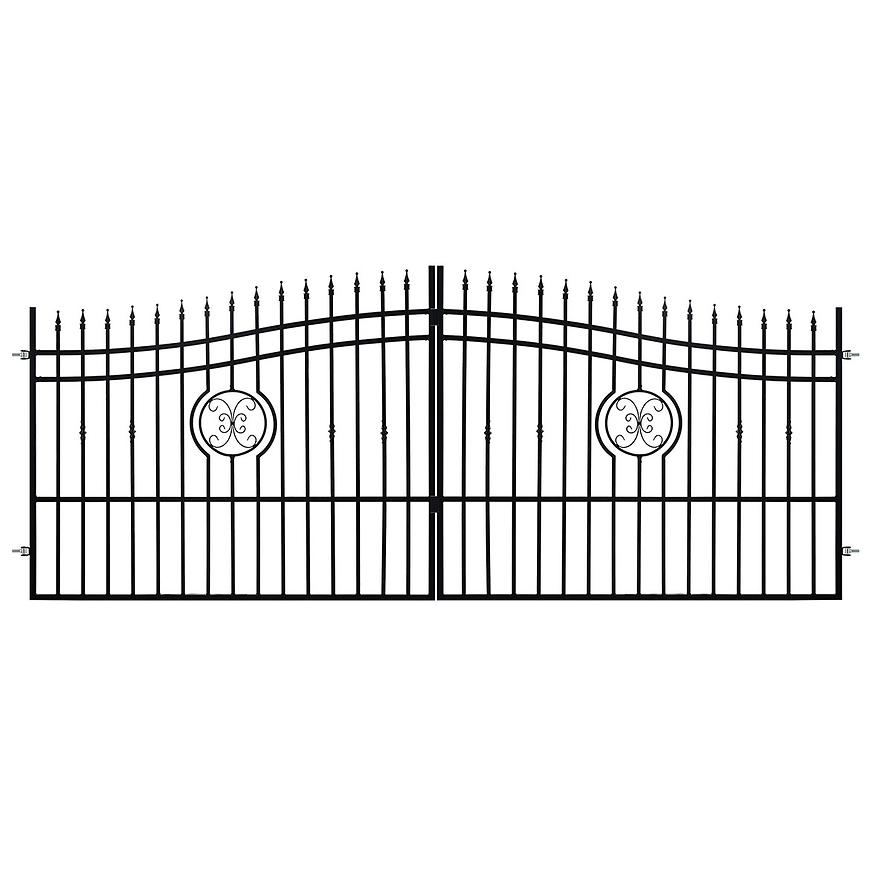 BRÁNA DVOUKŘÍDLÁ AGAT 140-160 X 400 CM