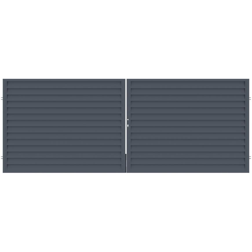 BRÁNA DVOUKŘÍDLÁ IMPERIAL 150 X 400 CM