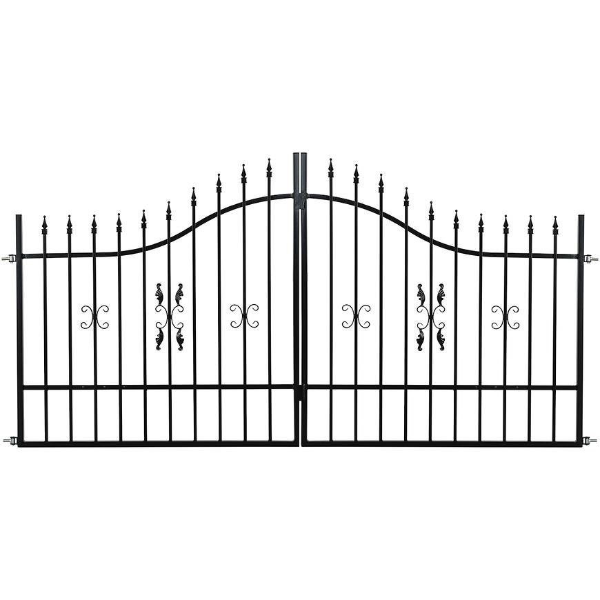 BRÁNA DVOUKŘÍDLÁ MARCEL 120-150 X 300 CM