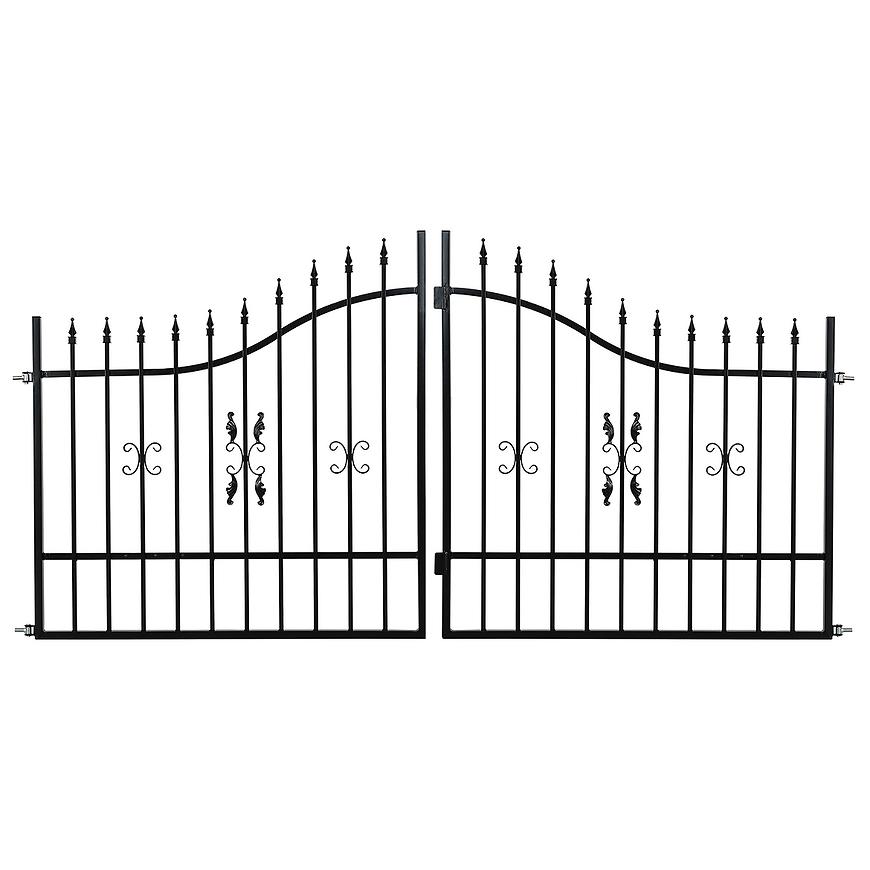 BRÁNA DVOUKŘÍDLÁ MARCEL 120-150 X 400 CM