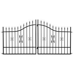 BRÁNA DVOUKŘÍDLÁ MARCEL 120-150 X 400 CM