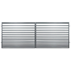 BRÁNA DVOUKŘÍDLÁ SANDRA 150 X 400 CM